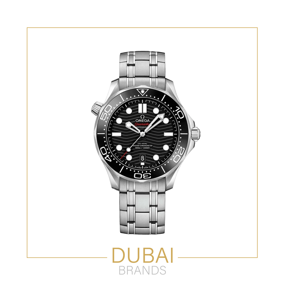 Omega Seamaster Diver 300M 42mm Black Dial Stainless Steel Bracelet