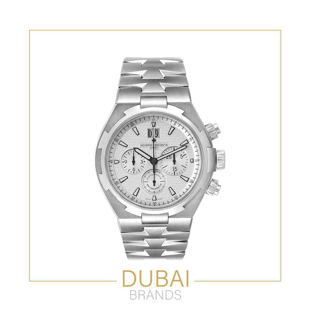 Vacheron Constantin Overseas Chronograph 42mm Silver Dial Stainless Steel Bracelet