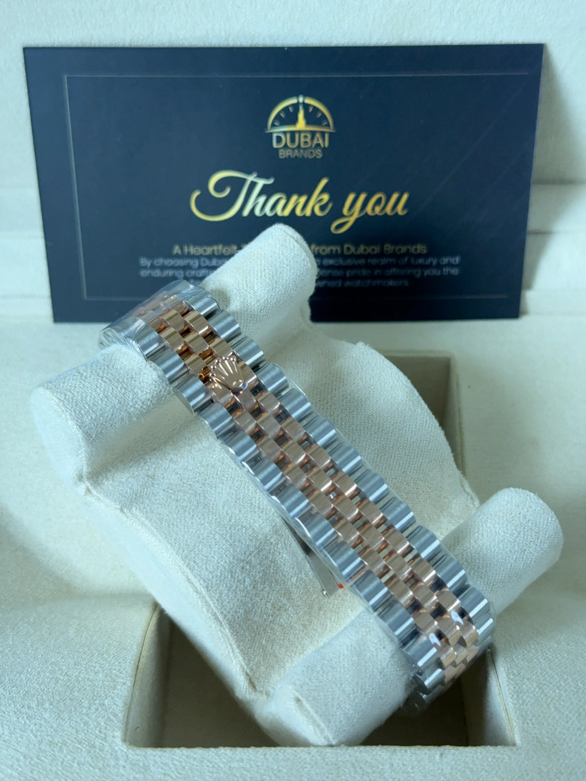 SC Rolex Datejust 31 Grey Dial Roman Fluted Bezel Jubilee Two Tone