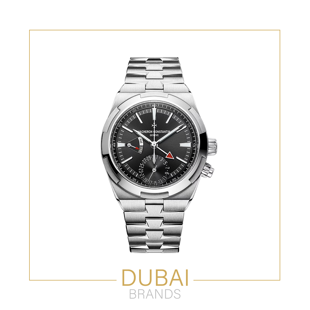 Vacheron Constantin Overseas Power Reserve 42mm Black Dial Stainless Steel Bracelet