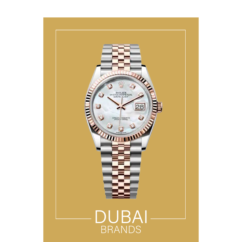 SC Rolex Datejust 31 White Dial Diamond Markers Fluted Bezel Jubilee Two Tone