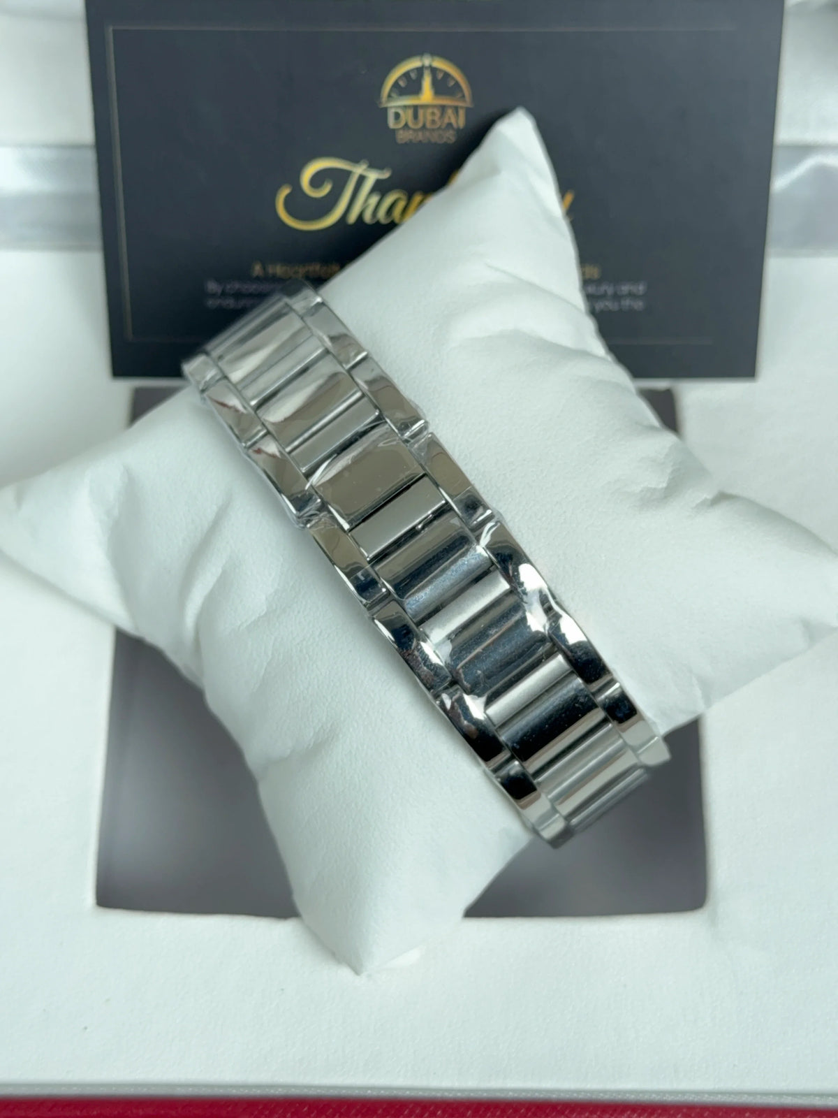 Cartier Tank Small White Dial Stainless Steel Bracelet