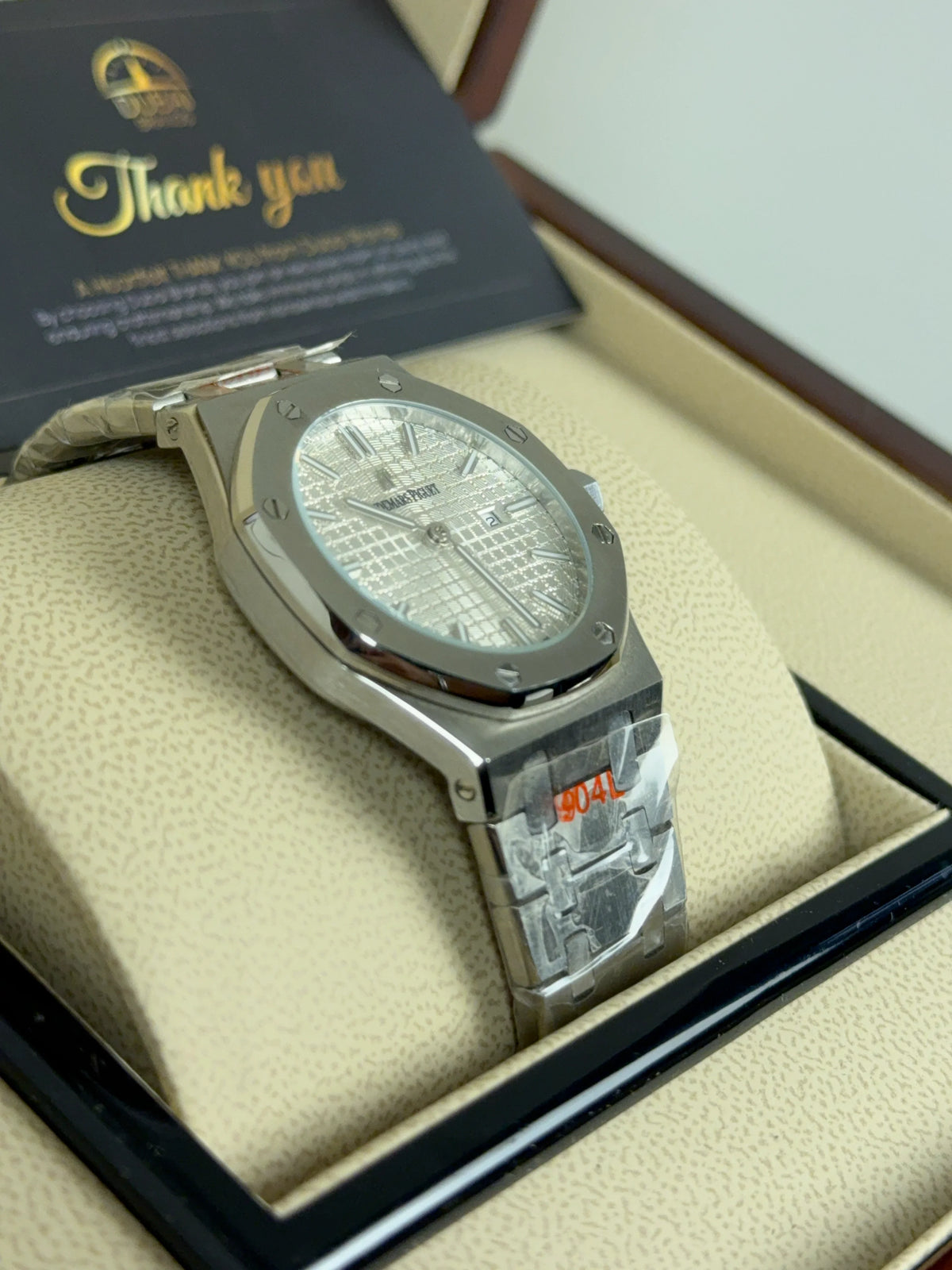 Audemars Piguet Royal Oak Medium Silver Dial Stainless Steel Integrated Bracelet